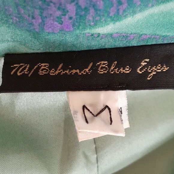 Denise Karbassi -Behind the Blue Eyes- hand painted Open blazer - Picture 4 of 17